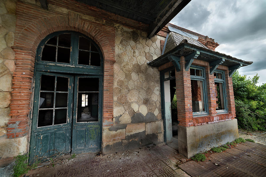 Abandoned railway station. Detail Photograph by RicardMN Photography