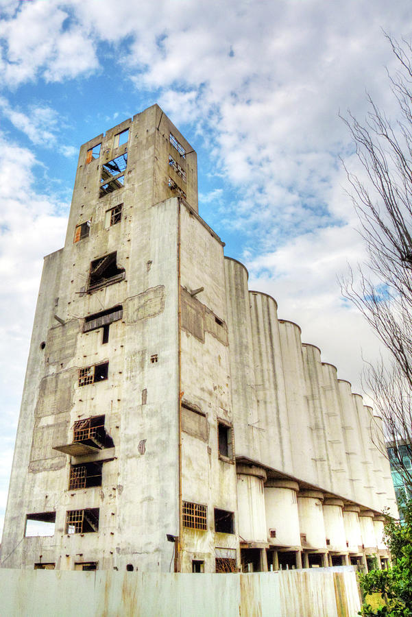 Architecture Photograph - Abandoned Riverside Factory by Deborah Smolinske