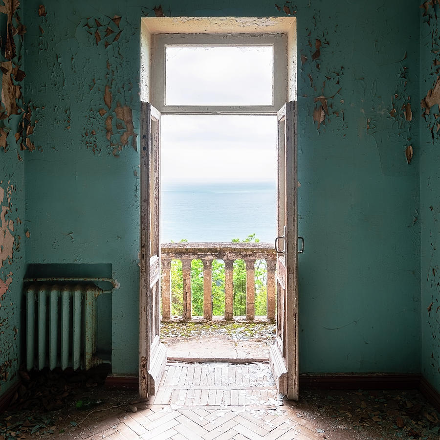 Abandoned Room with Magnificent View Photograph by Roman Robroek