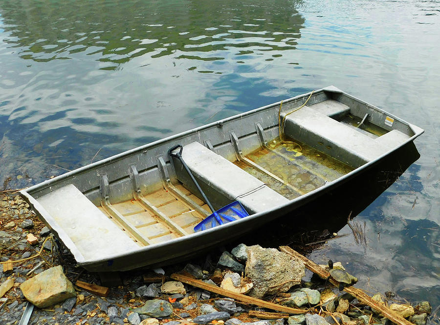 Abandoned Rowboat Photograph by Emmy Marie Vickers