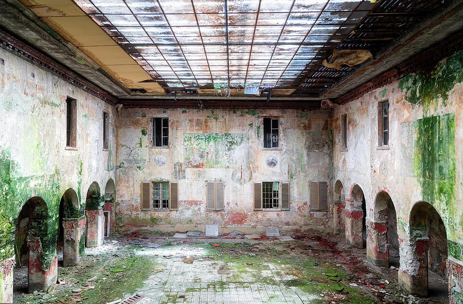 Abandoned School in Decay Photograph by Roman Robroek