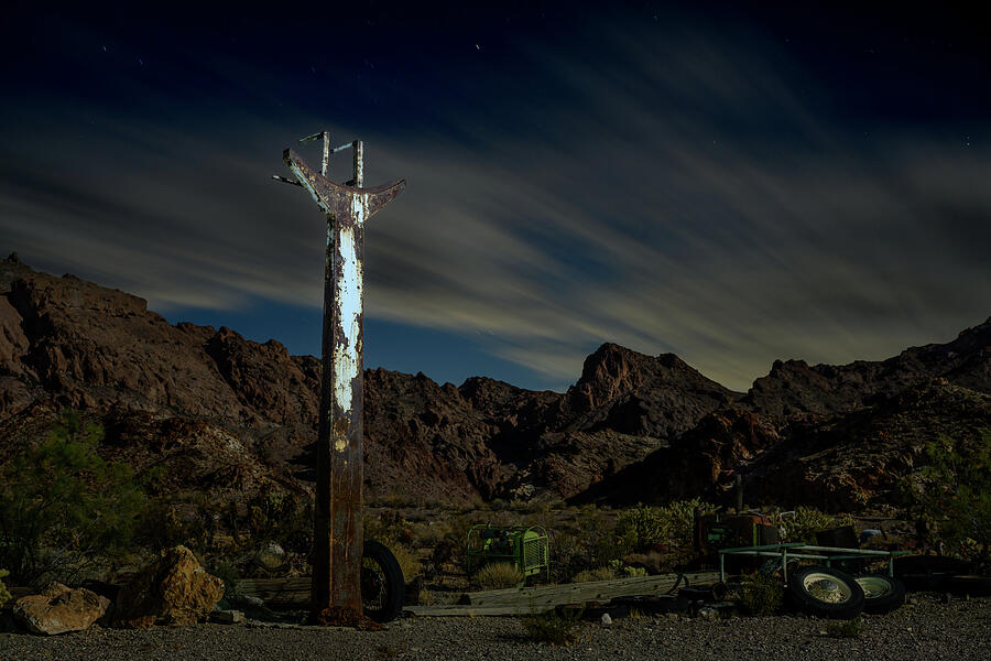 Abandoned Sign Post Photograph by Donald Tredinnick