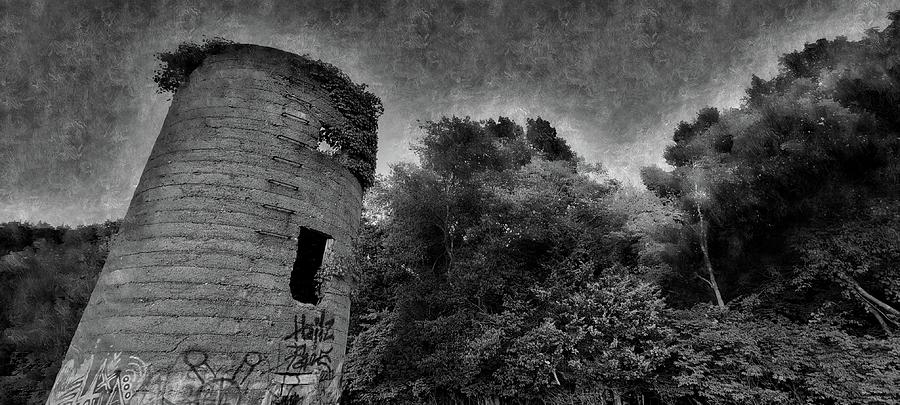 Abandoned Silo  Photograph by Ally White