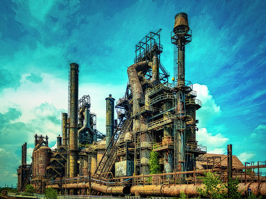 Abandoned Steel Mill Photograph by Dominic Piperata