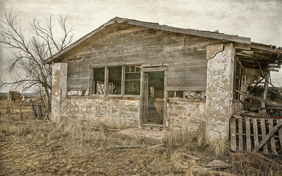 Abandoned Store Route 66 New Mexico II Photograph by Joan Carroll