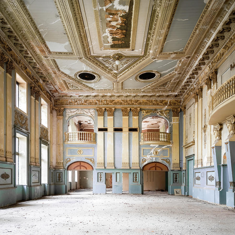 Abandoned Theatre Photograph by Roman Robroek