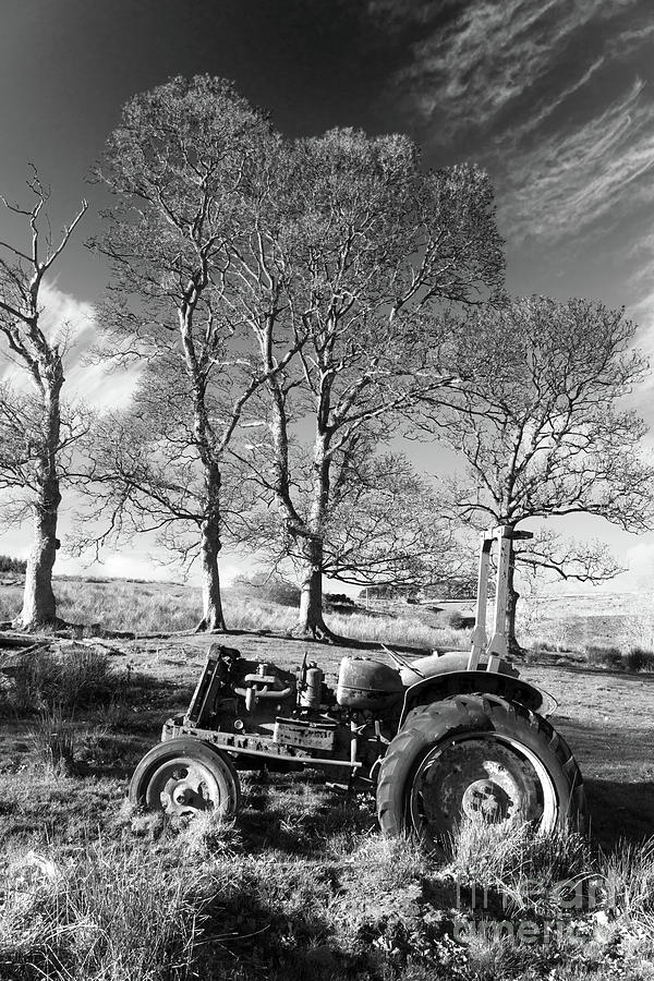 Abandoned Tractor Photograph by Bryan Attewell