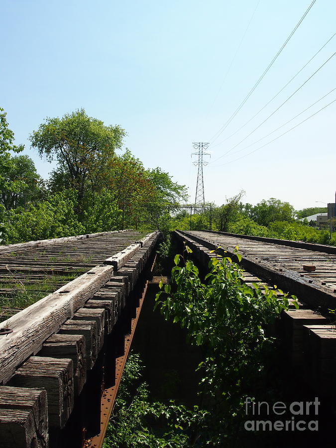 Abandoned Railroad Bridge #2 Photograph By Ben's Photography - Fine Art ...