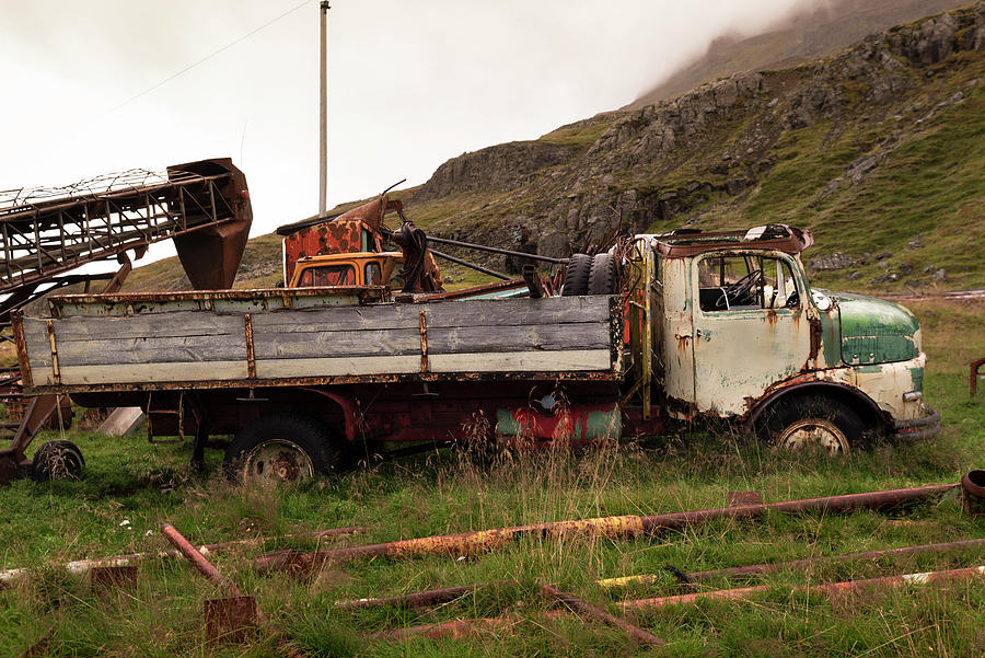 Abandoned truck in Seydisfjordur Photograph by RicardMN Photography