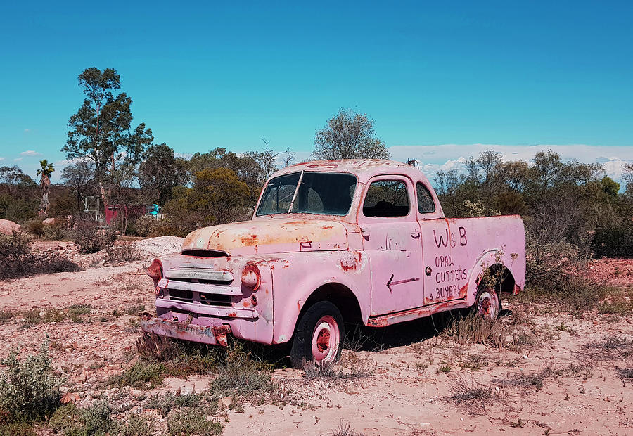 Abandoned Utility in Opal Fields of Australia Photograph by Andre Petrov