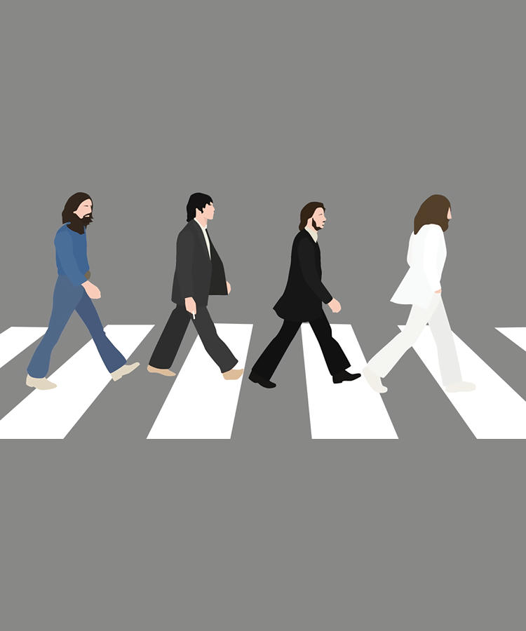 Abbey Road Classic Poster cool Painting by Alan Maria - Fine Art America