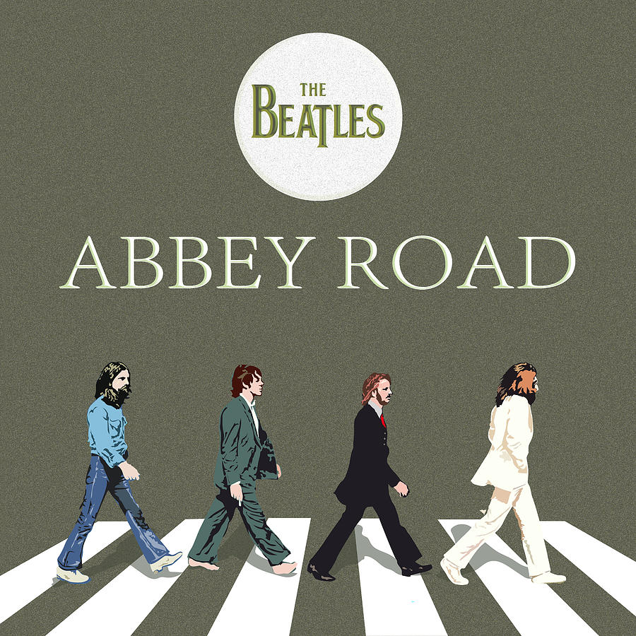 Abbey Road Digital Art by Pop Art World - Fine Art America