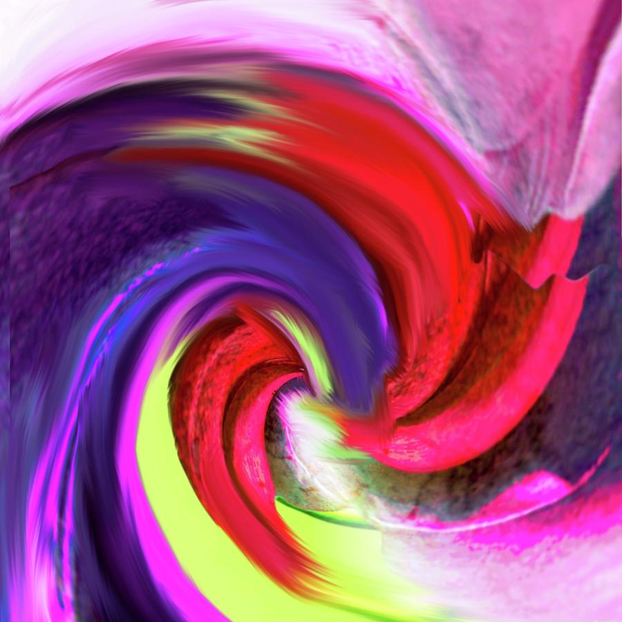 Abbey Swirl And Twirl Digital Art by Gayle Price Thomas