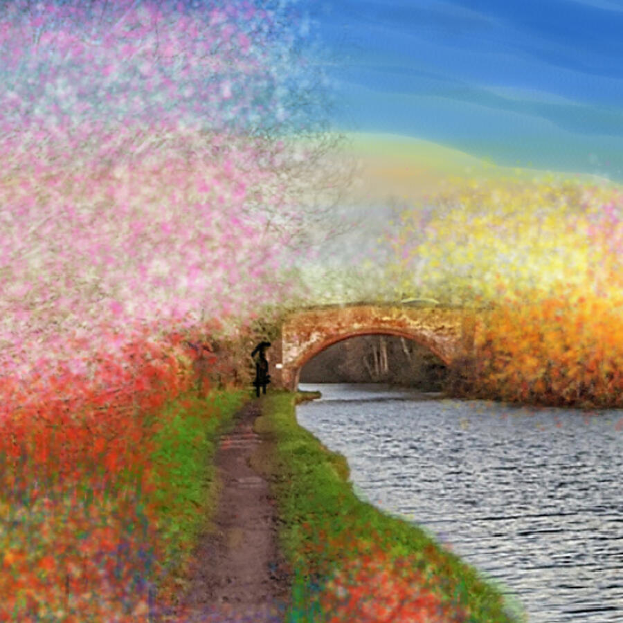 Abbies Bridge Digital Art