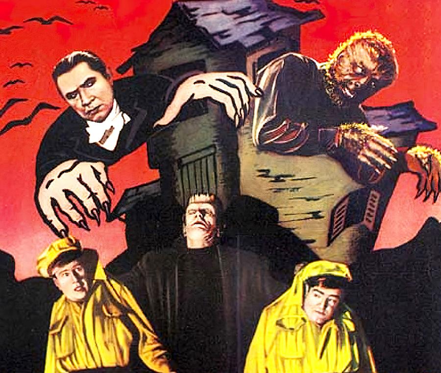 ''Abbott and Costello Meet Frankenstein''-2, 1948, movie poster base ...