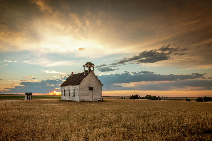 Abbott Church Photograph by Kevin Schwalbe