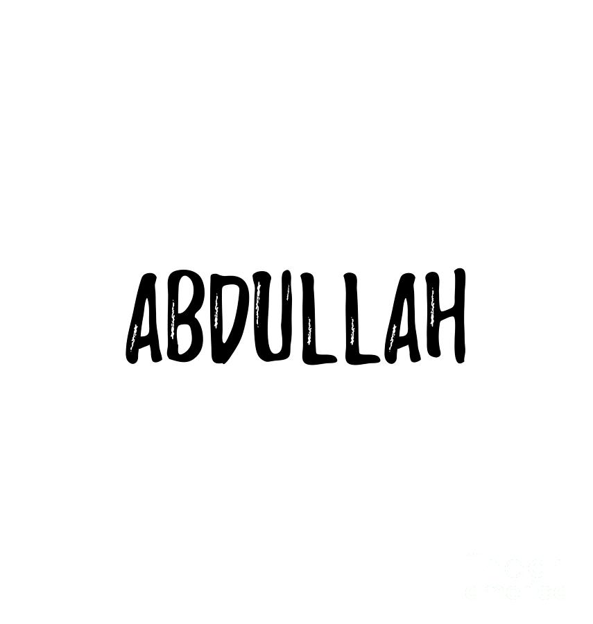 Abdullah Digital Art - Abdullah by Jeff Creation