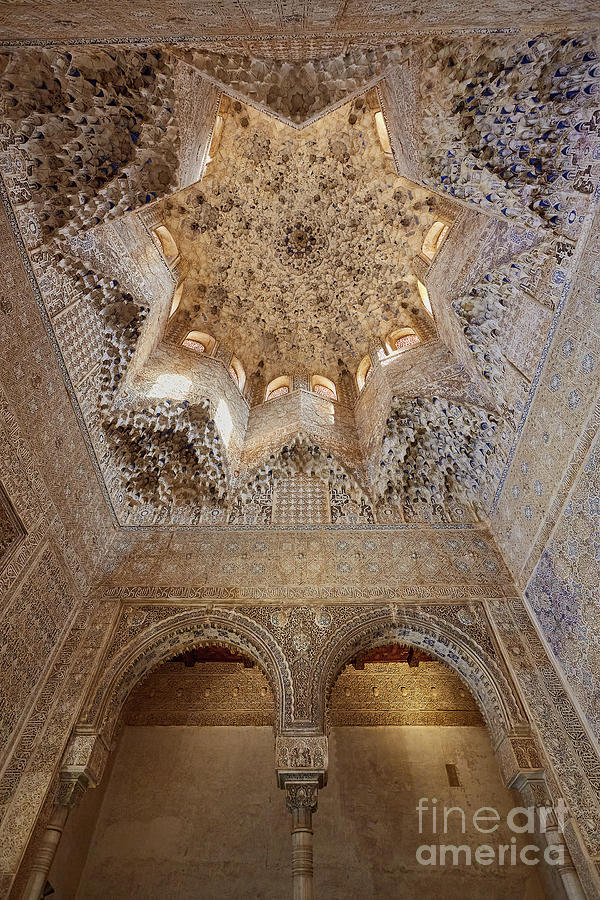 Abencerrajes room - Alhambra Photograph by Juan Carlos Ballesteros