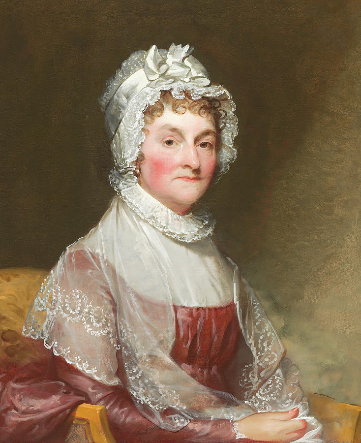 Abigail Adams Painting by Eric Glaser