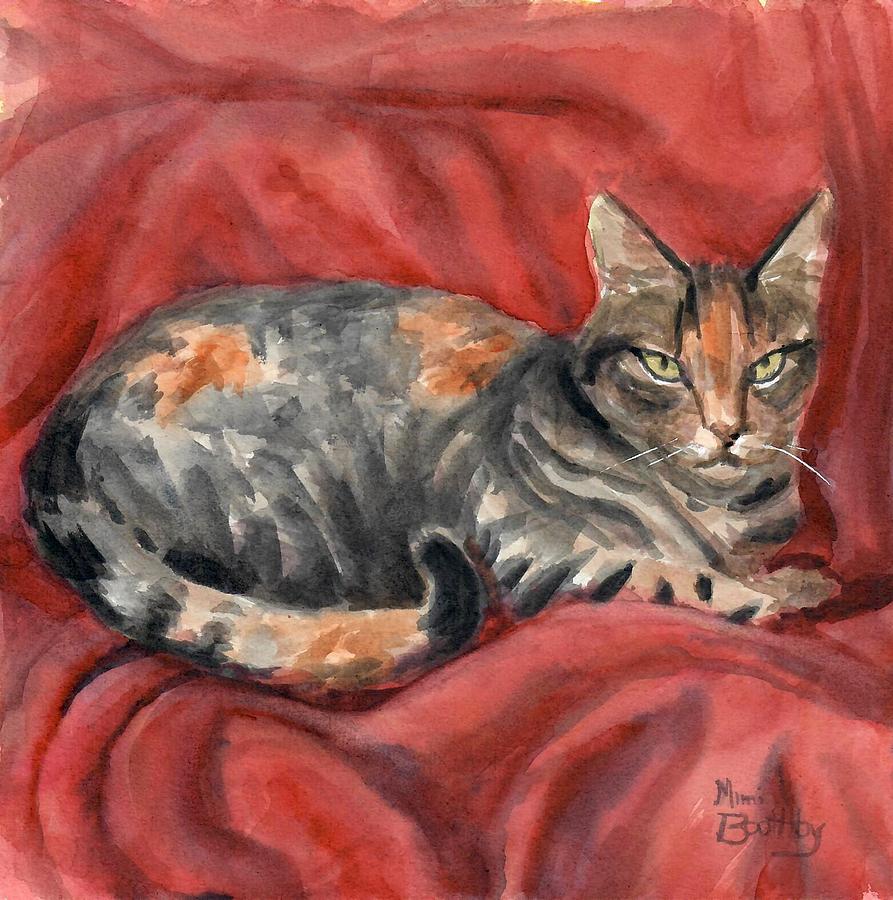 Abla Painting by Mimi Boothby