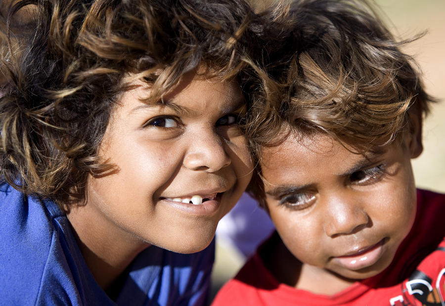 Aboriginal Kids Photograph by Kerriekerr