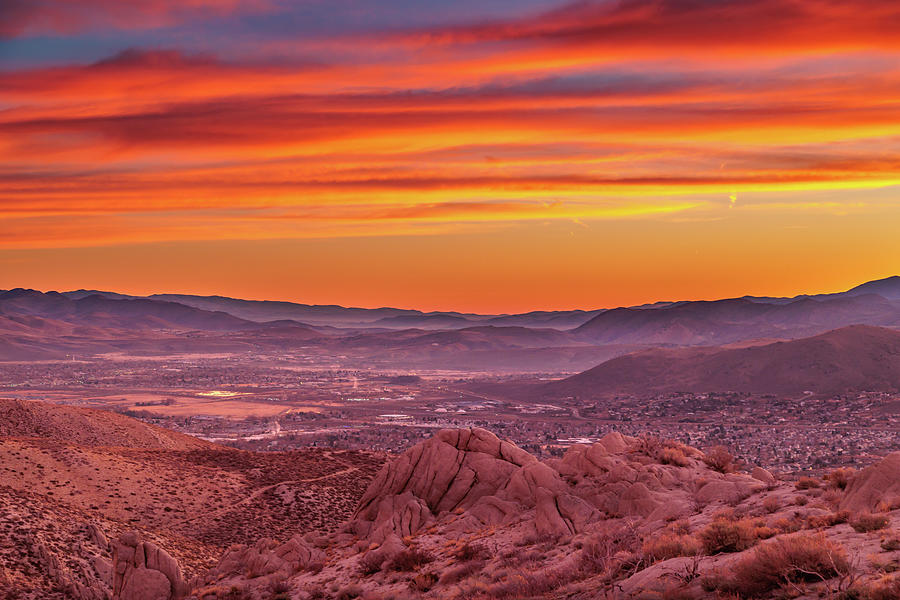  Above Carson City Sunrise 8 Photograph by Marc Crumpler