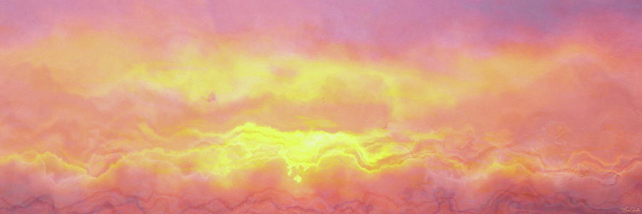 Above The Clouds - Abstract Art Painting by Jaison Cianelli