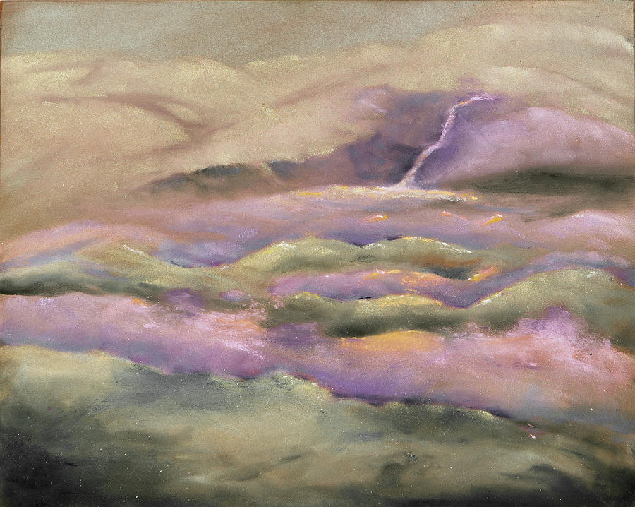 Above the Clouds Painting by Lee Beuther