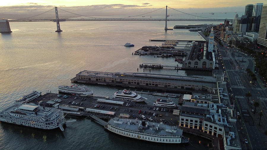 Above The Embarcadero Photograph by Dan Twomey