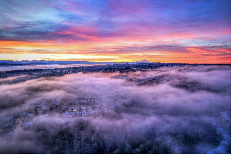 Above The Fog Photograph by Spencer McDonald