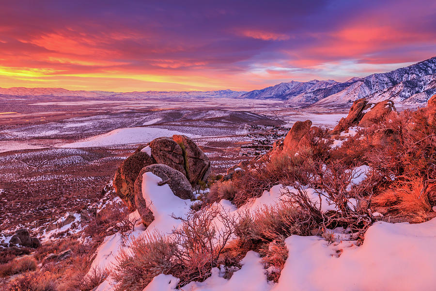 Above the Valley at Sunrise 5 Photograph by Marc Crumpler
