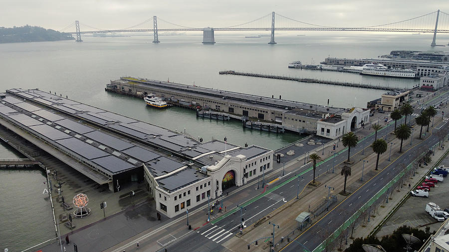 Above The Waterfront in San Francisco Photograph by Dan Twomey