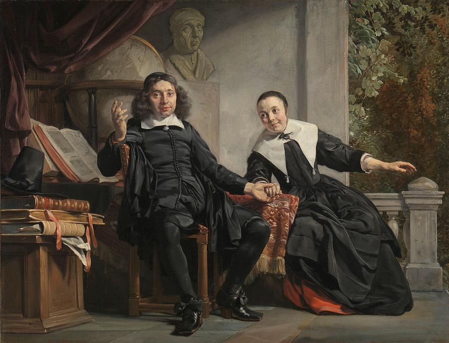 Abraham Casteleyn And His Wife Margarieta Van Bancken Jan De Bray 1663 Painting