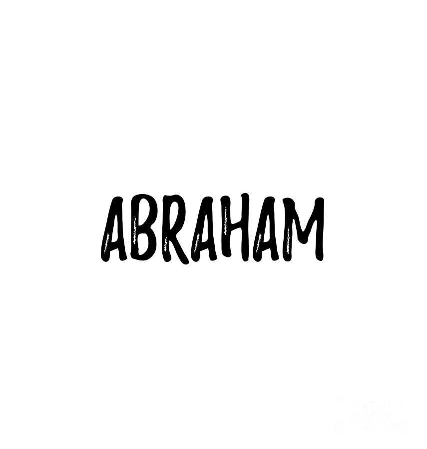 Abraham Digital Art - Abraham by Jeff Creation