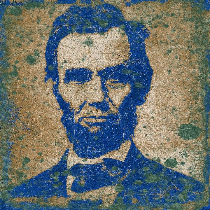 Abraham Lincoln Digital Art by Bob Smerecki | Pixels