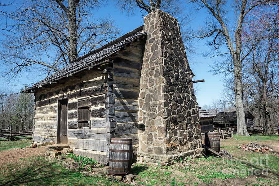 Abraham Lincoln Boyhood Cabin - Indiana  Photograph by Gary Whitton