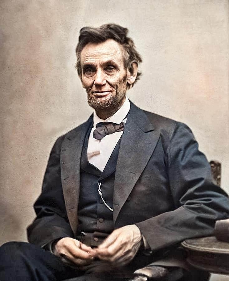 Abraham Lincoln Digital Art by Gian Fajardo