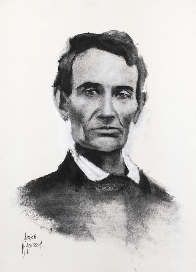 Abraham Lincoln Drawing by Jordan Henderson