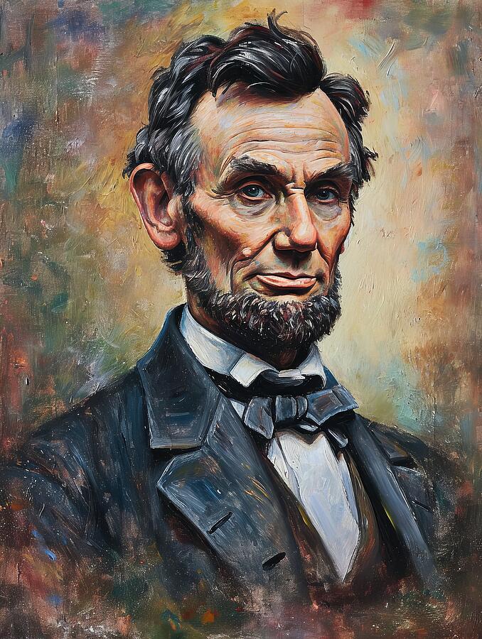 Abraham Lincoln Painting by Land of Dreams