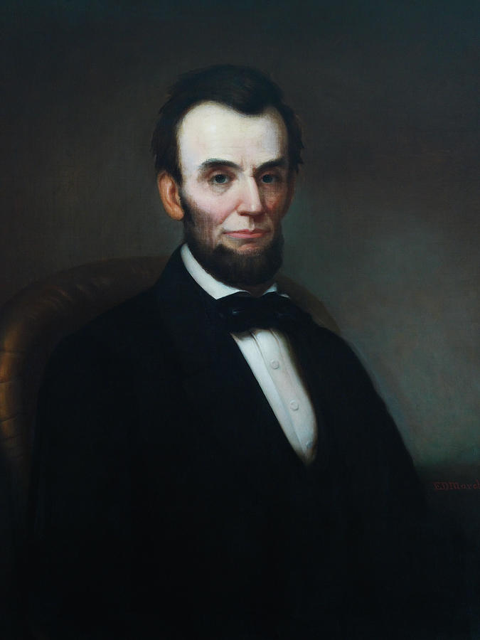 Figurative Photograph - Abraham Lincoln portrait in the Lincoln room, Blair House by Carol Highsmith Figurative Photograph - Abraham Lincoln portrait in the Lincoln room, Blair House by Carol Highsmith