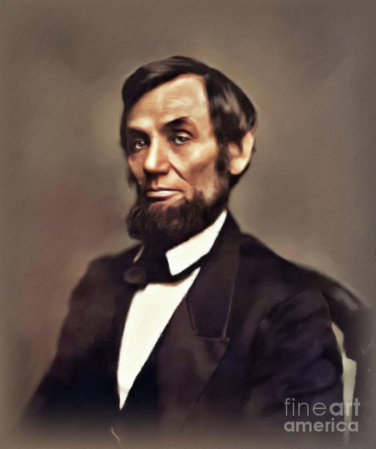 Abraham Lincoln, President Painting