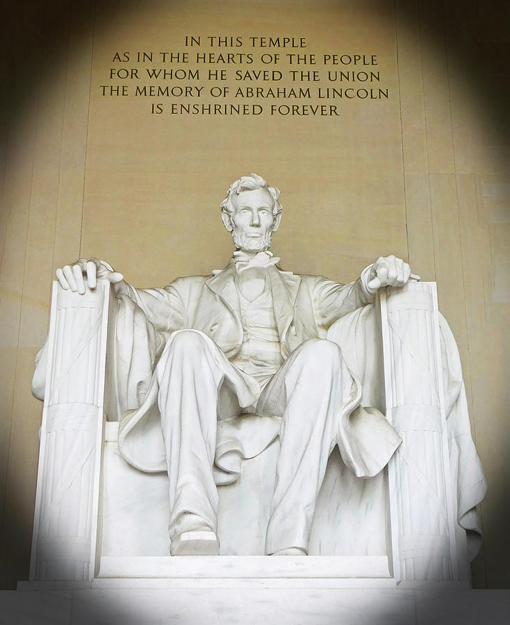 Abraham Lincoln Statue in DC Photograph by Emmy Marie Vickers