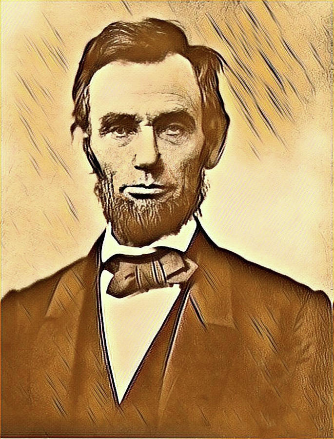 Abraham Lincoln Mixed Media
