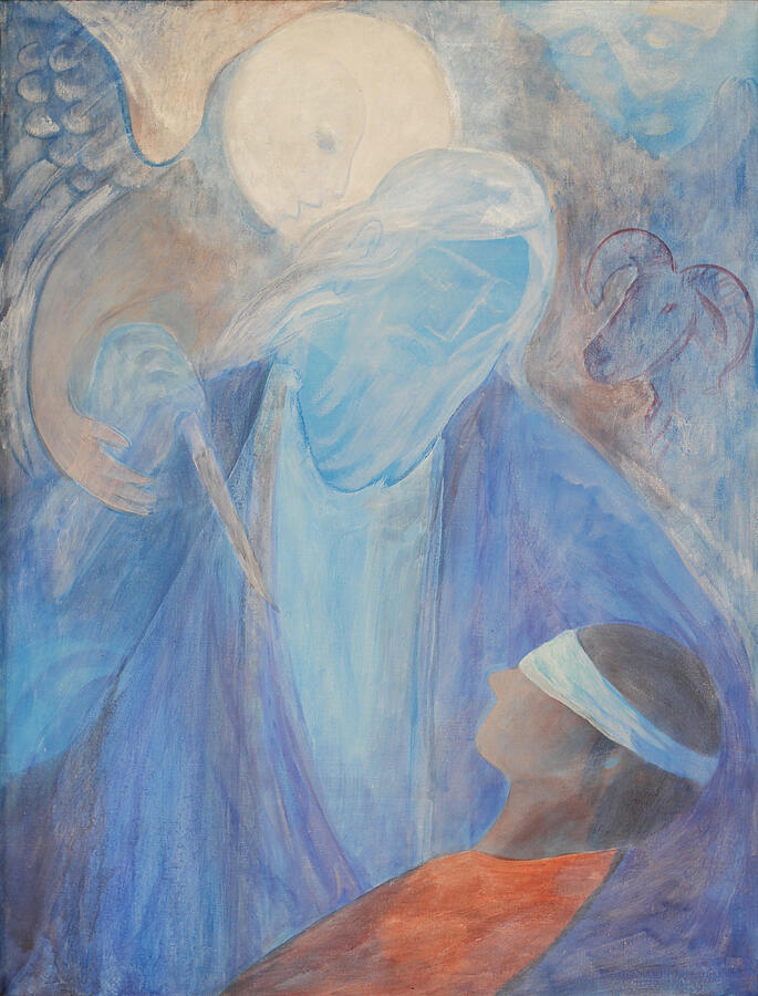 Abraham und Isaac Painting by Ninetta Sombart Abraham und Isaac Painting by Ninetta Sombart