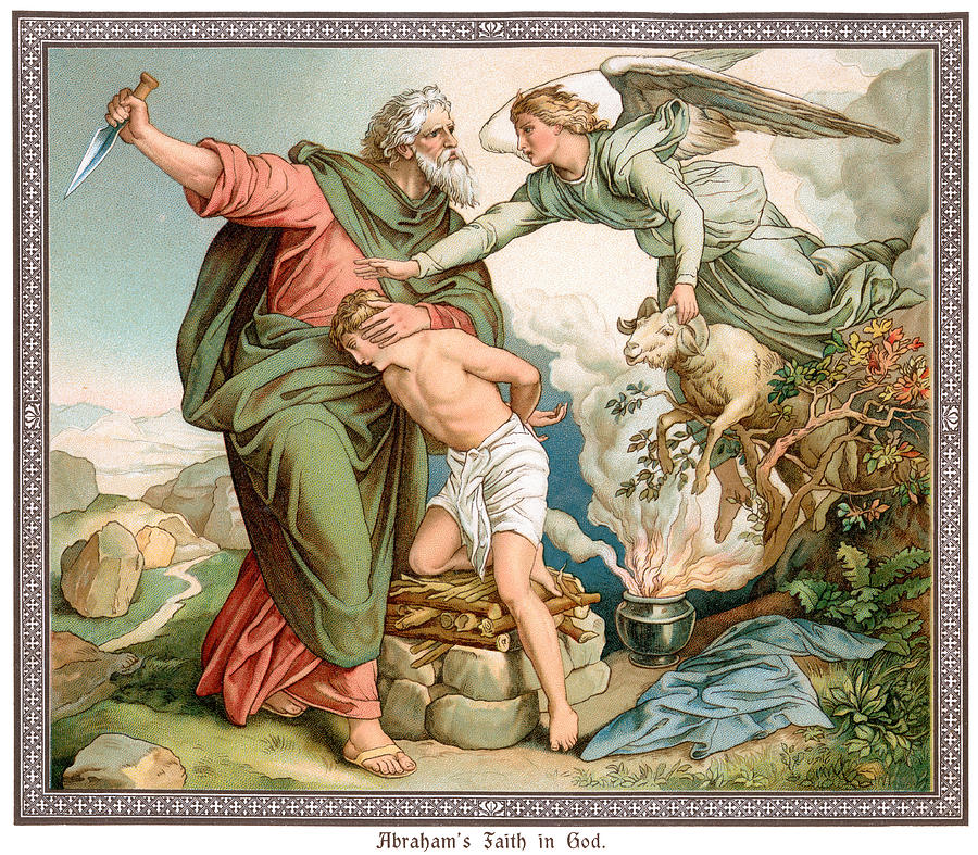 Abrahams Faith in God Drawing by Duncan1890