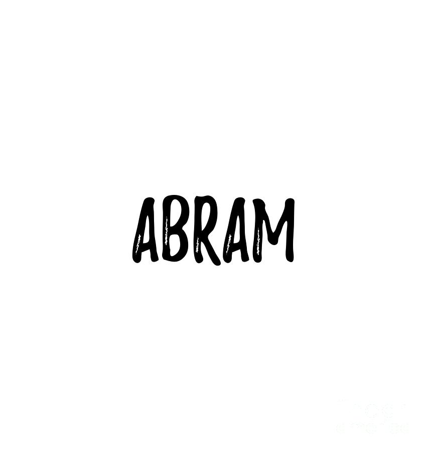 Abram Digital Art - Abram by Jeff Creation