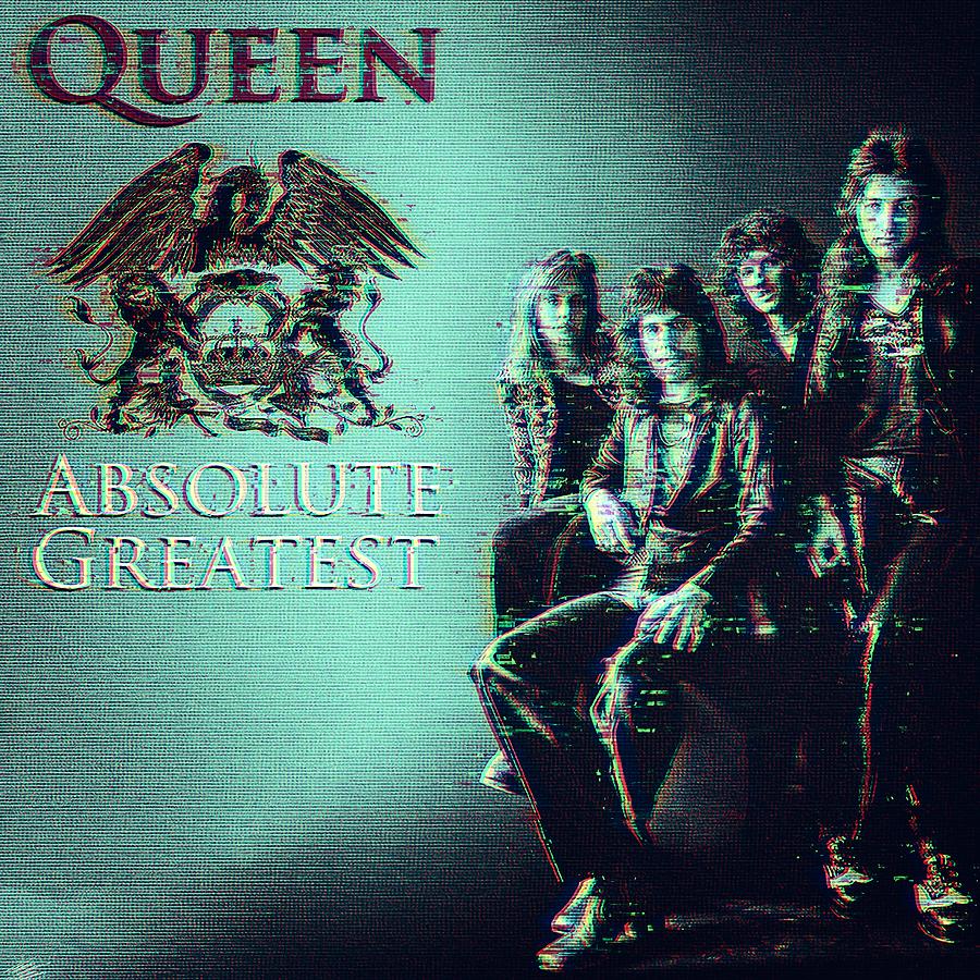Absolute Greatest Queen Band Digital Art by Keagan Arcelina Pixels