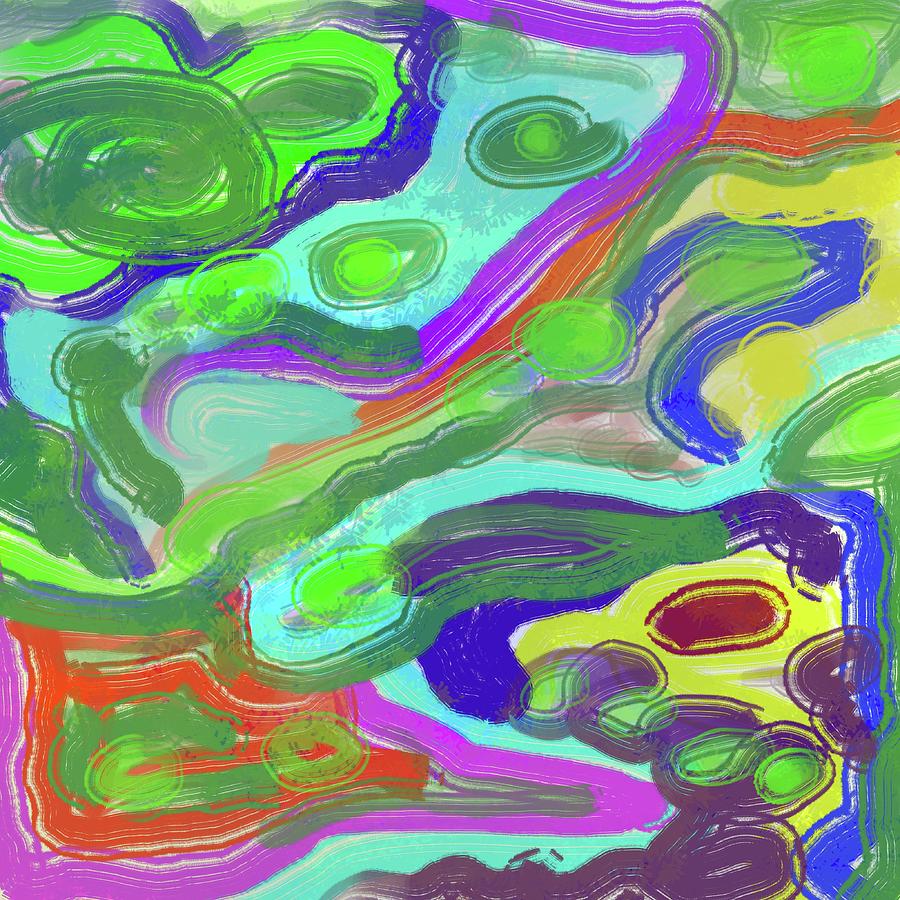 Abstract 02 Digital Art by Jean Evans