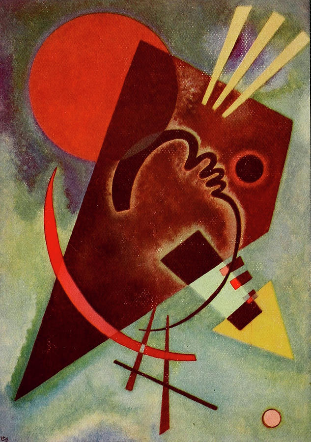 Abstract 2 Painting by Wassily Kandinsky Abstract 2 Painting by Wassily Kandinsky