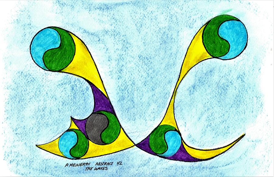 Abstract 42- The Wave Drawing by Paul Meinerth